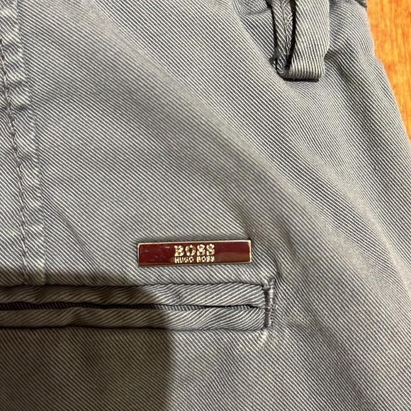 Hugo Boss Slim Fit Short Size 34R Stretch Grey - Picture 9 of 12